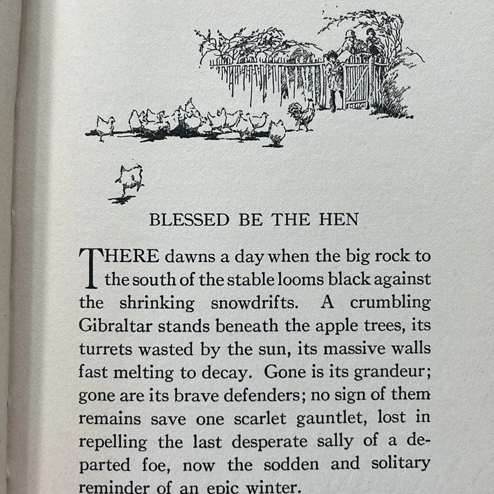 Bucolic Beatitudes by Rusticus, Illustrated by Decie Merwin, Little Brown 1927